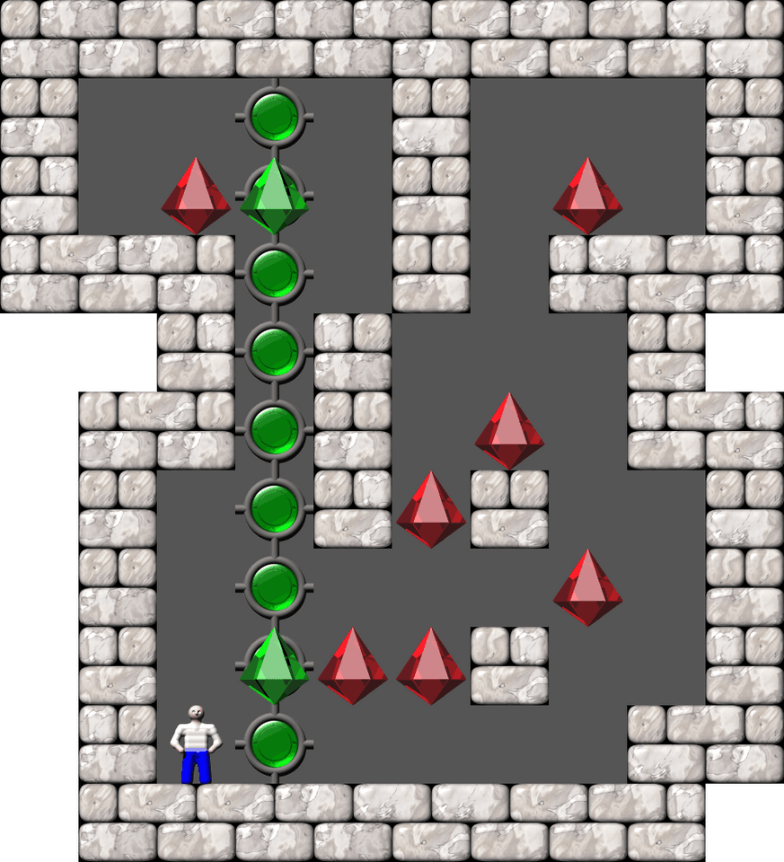 Сокобан Thinking Rabbit Arranged уровень 341